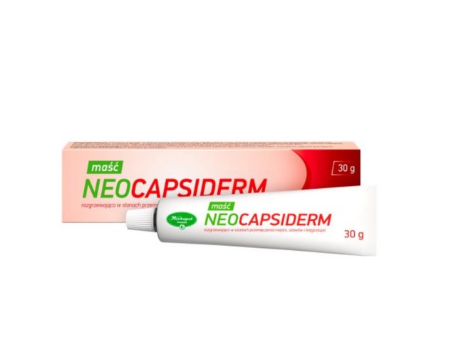 Neocapsiderm interakcje ulotka maść  30 g