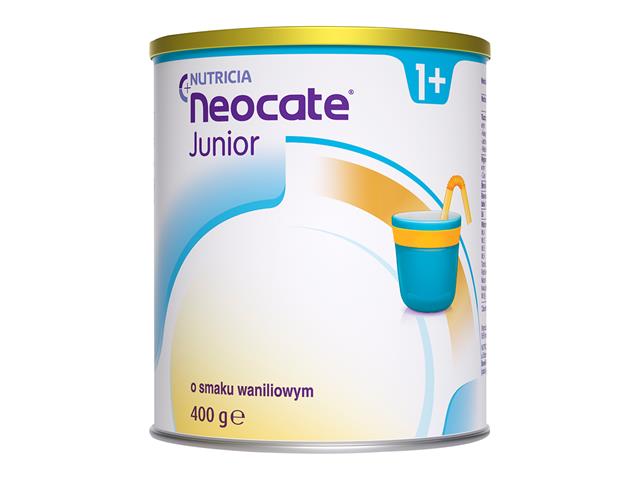 Neocate Junior o smaku waniliowym interakcje ulotka proszek  400 g