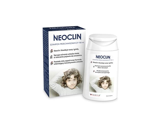 Neoclin interakcje ulotka szampon leczniczy  100 ml (+ zestaw)