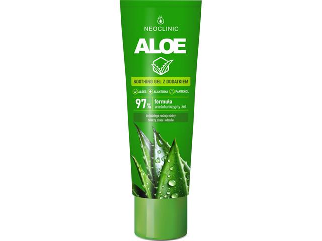 Neoclinic Aloe Soothing Gel do każdego rodzaju skóry interakcje ulotka żel  100 ml