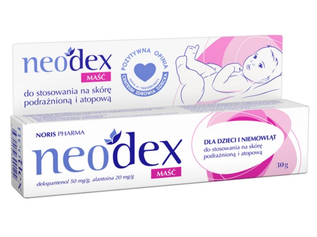 Neodex Maść dla dzieci i niemowląt interakcje ulotka   30 g | (tub. karton)