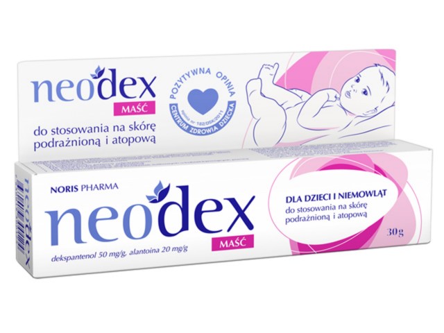 Neodex Maść dla dzieci i niemowląt interakcje ulotka maść - 30 g (tub. karton)