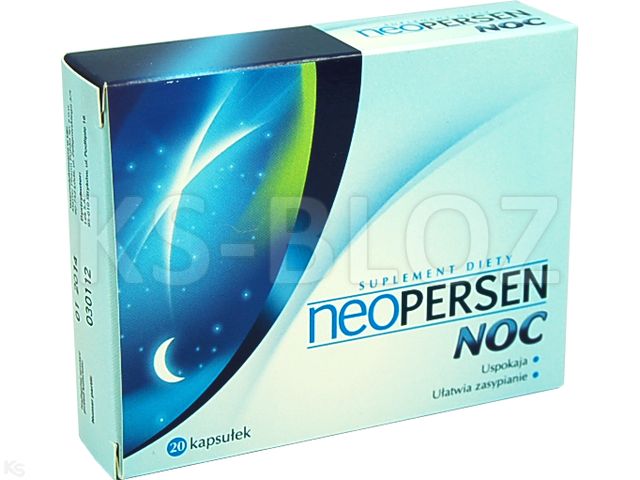 Neopersen Noc interakcje ulotka kapsułki - 20 kaps.
