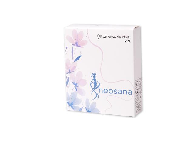 Neosana Prezerwatywy dla kobiet interakcje ulotka prezerwatywa - 2 szt.