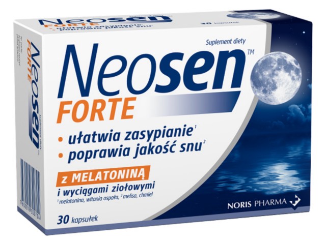 Neosen Forte interakcje ulotka kapsułki z roślinnej celulozy  30 kaps.