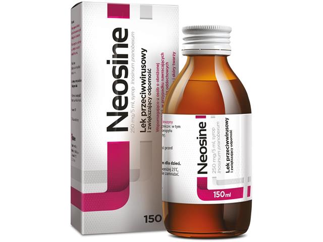 Neosine interakcje ulotka syrop 250 mg/5ml 150 ml