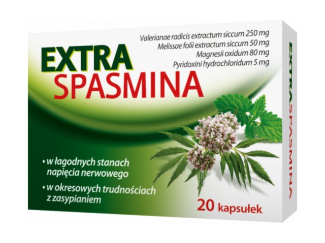 Neospasmina Extra (Extraspasmina) interakcje ulotka kapsułki twarde  20 kaps. | (2 blist. po 10 kaps.)