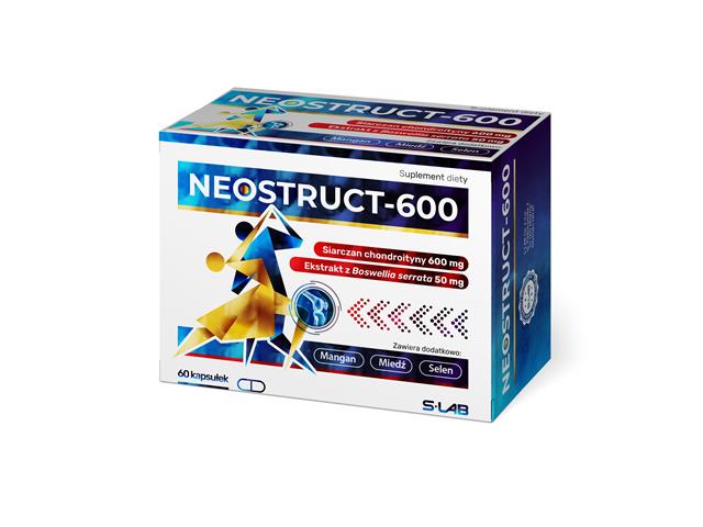 Neostruct-600 interakcje ulotka kapsułki  60 kaps.