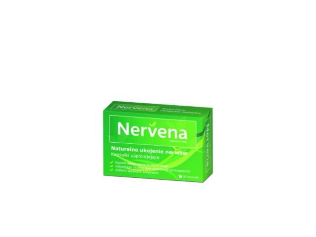 Nervena interakcje ulotka kapsułki - 30 kaps. (3 blist. po 10 kaps.)