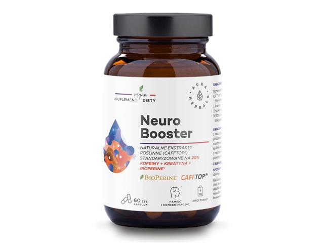 Neuro Booster interakcje ulotka kapsułki  60 kaps.