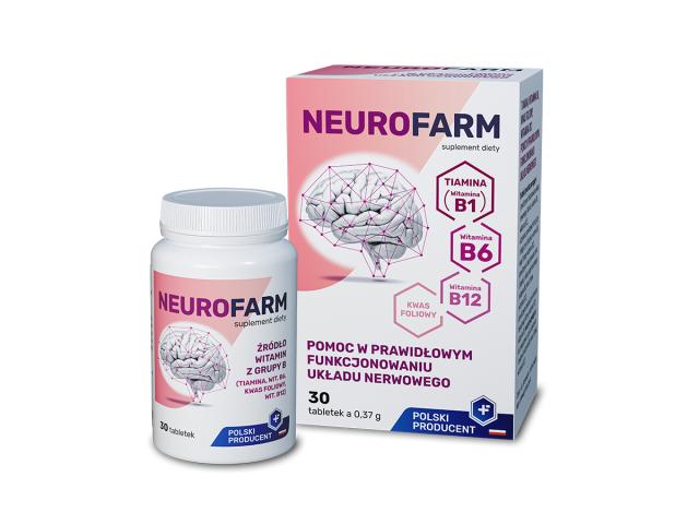 Neurofarm interakcje ulotka tabletki - 30 tabl.