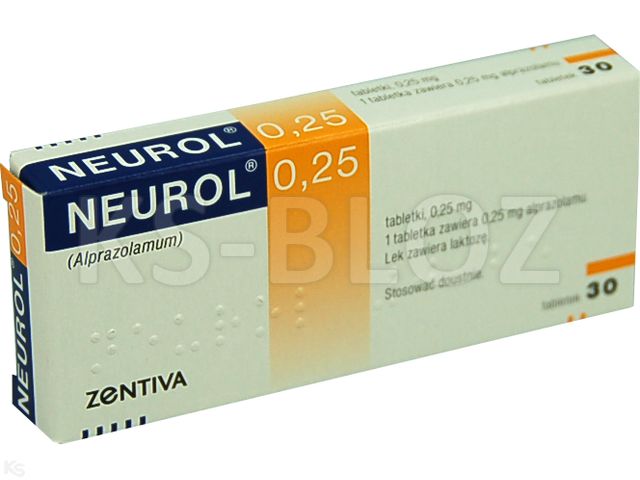 Neurol 0,25 interakcje ulotka tabletki 250 mcg 30 tabl.