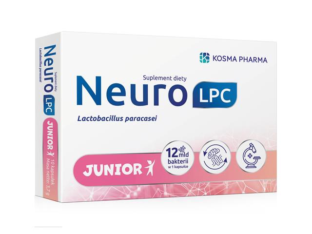 NeuroLPC Junior interakcje ulotka kapsułki  20 kaps.