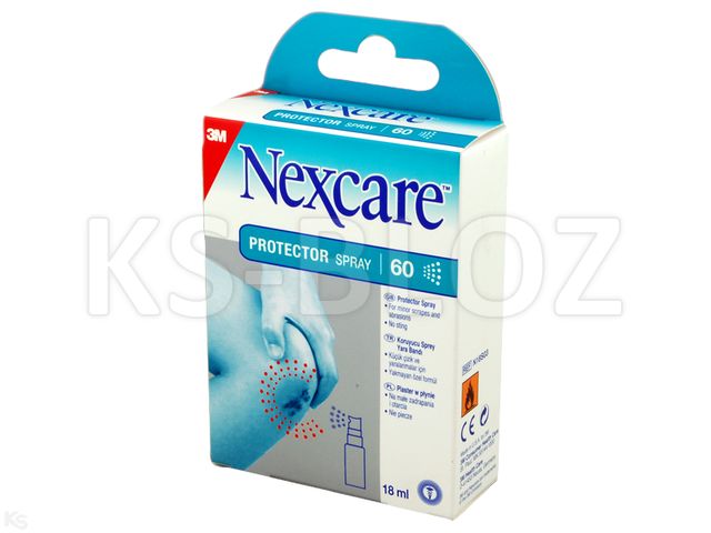 Nexcare Protector Plaster w płynie interakcje ulotka spray  18 ml