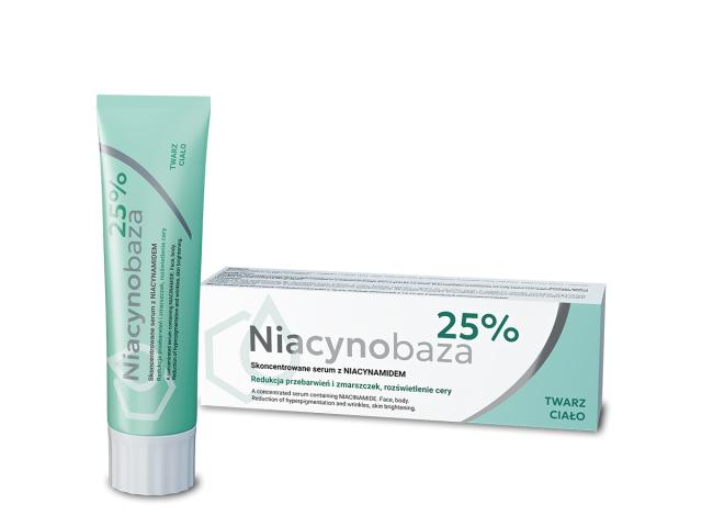 Niacynobaza 25% interakcje ulotka serum - 30 g