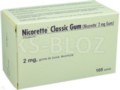 Nicorette Classic Gum interakcje ulotka guma do żucia lecznicza 2 mg 105 szt.