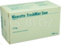 Nicorette Freshmint Gum interakcje ulotka guma do żucia lecznicza 2 mg 105 szt.