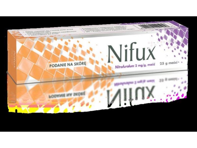 Nifux interakcje ulotka maść 2 mg/g 25 g (tub.)
