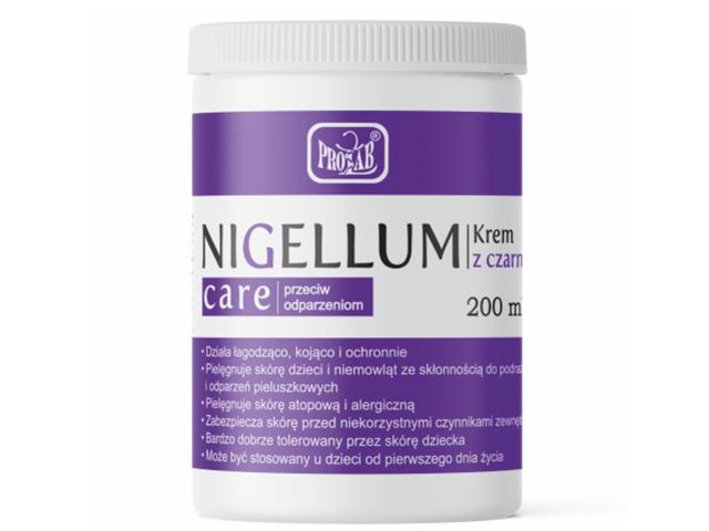 Nigellum Care Krem przeciw odparzeniom z czarnuszką interakcje ulotka krem - 200 ml
