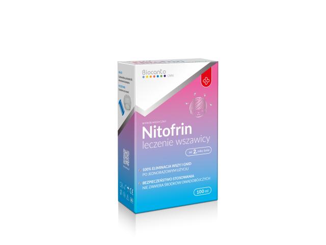 Nitofrin leczenie wszawicy interakcje ulotka płyn - 100 ml