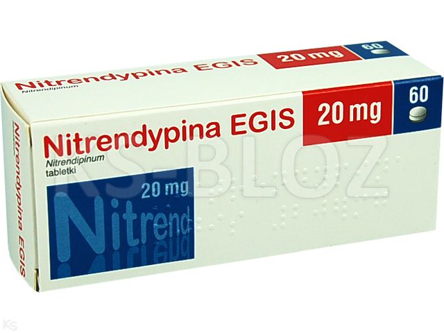 Nitrendypina Egis interakcje ulotka tabletki 20 mg 