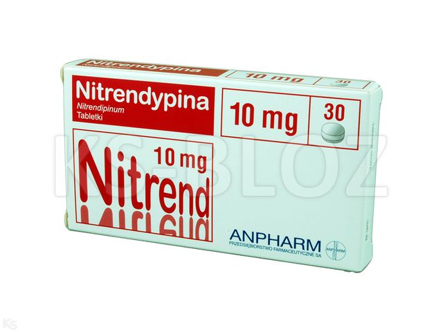 Nitrendypina Egis interakcje ulotka tabletki 10 mg 30 tabl. | 1 blist.po 30 szt.