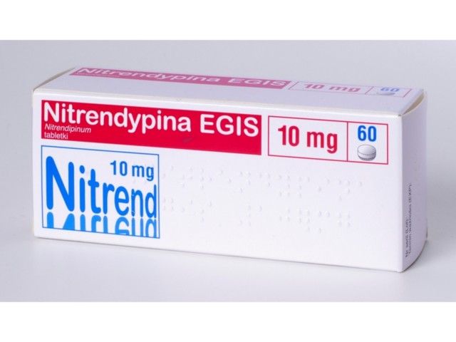 Nitrendypina Egis interakcje ulotka tabletki 10 mg 60 tabl. (2 blist. po 30 tabl.)