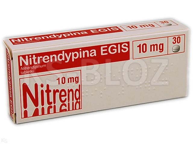 Nitrendypina Egis interakcje ulotka tabletki 10 mg 30 tabl. | 2 blist.po 15 szt.