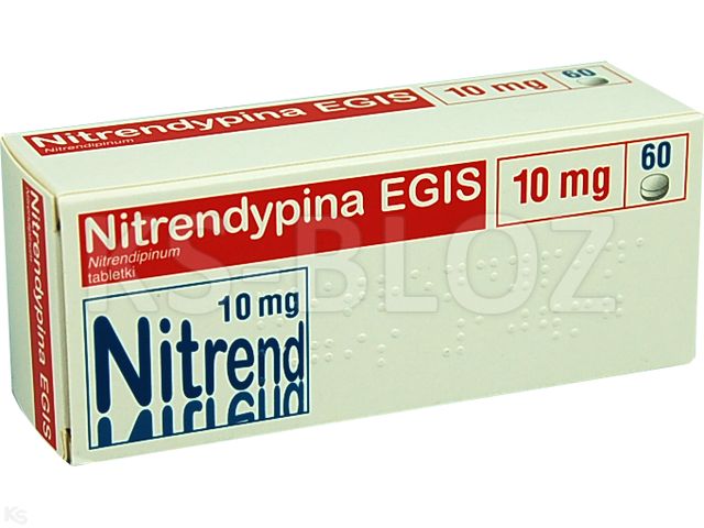 Nitrendypina Egis interakcje ulotka tabletki 10 mg 60 tabl. | 4 blist.po 15szt.