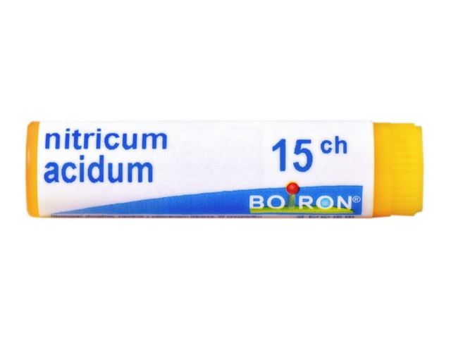 Nitricum Acidum 15 CH interakcje ulotka granulki w pojemniku jednodawkowym - 1 g
