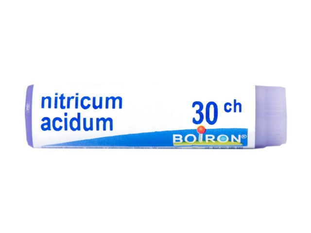 Nitricum Acidum 30 CH interakcje ulotka granulki w pojemniku jednodawkowym  1 g