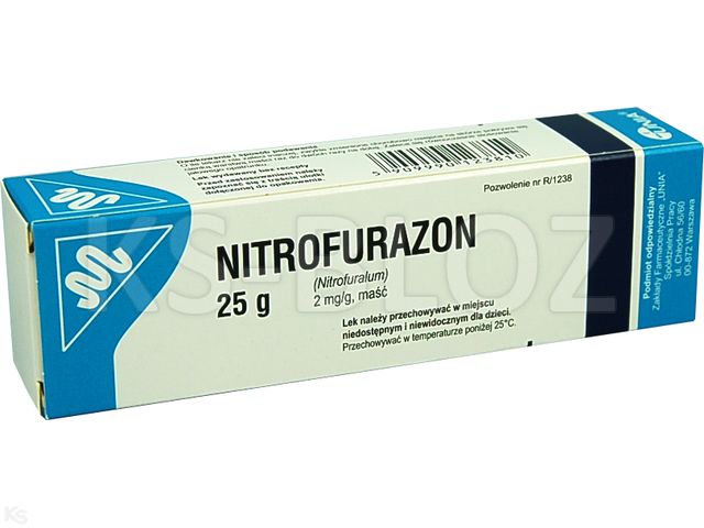 Nitrofurazon interakcje ulotka maść 2 mg/g 25 g