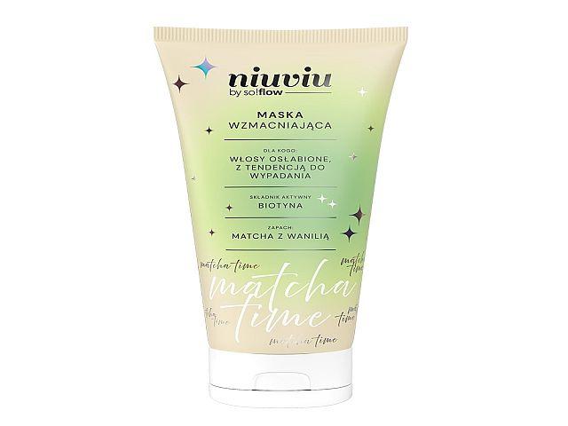 Niuviu By So!flow Matcha Time Maska wzmacniająca z biotyną interakcje ulotka maska do włosów  200 ml