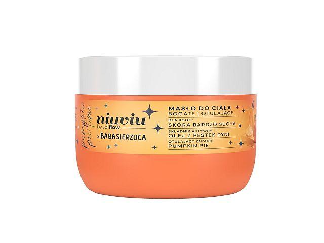 Niuviu By So!flow Pumpkin Pie Time Masło do ciała otulające i bogate skóra bardzo sucha interakcje ulotka masło - 200 ml