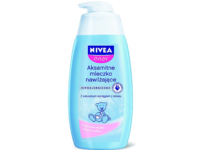 Nivea Baby Mleczko aksamitne nawilżające interakcje ulotka mleczko - 500 ml (dozown.)