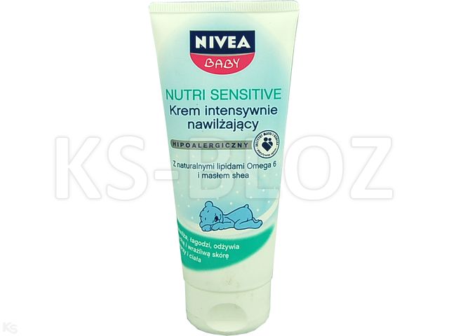 NIVEA BABY NUTRI SENSITIVE Krem int.nawilż. interakcje ulotka krem  100 ml