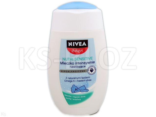Nivea Baby Nutri Sensitive Mleczko intensywnie nawilżające interakcje ulotka mleczko - 200 ml