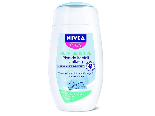 Nivea Baby Nutri Sensitive Płyn do kąpieli z oliwką interakcje ulotka płyn  200 ml