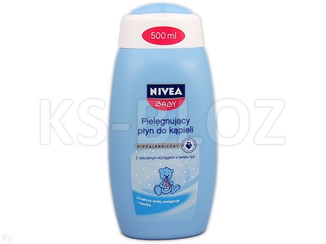 Nivea Baby Płyn do kąpieli pielęgnujący z wyciągiem z kwiatu lipy interakcje ulotka   500 ml