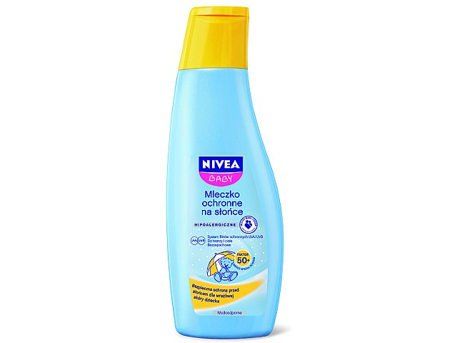 Nivea Baby Sun Mleczko ochronne F 50+ interakcje ulotka mleczko - 200 ml