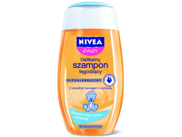 Nivea Baby Szampon do mycia włosów łagodzący z rumiankiem interakcje ulotka   200 ml