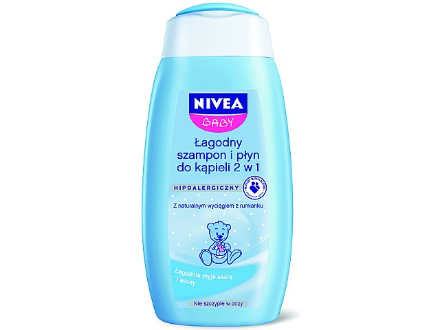 Nivea Baby Szampon-płyn do kąpieli łagodzący 2w1 interakcje ulotka   500 ml