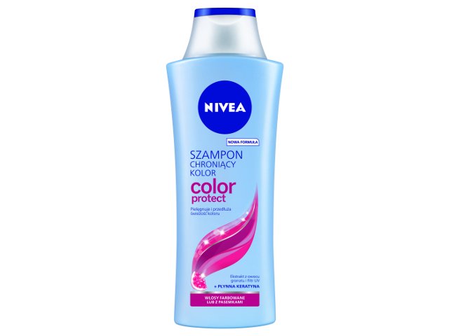 Nivea Color Protect Szampon do mycia włosów farbowanych interakcje ulotka   400 ml