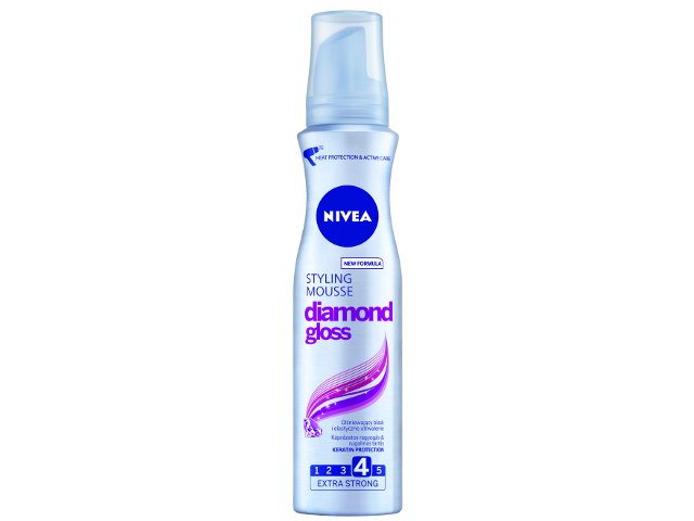 Nivea Diamond Gloss Pianka do włosów interakcje ulotka pianka - 150 ml