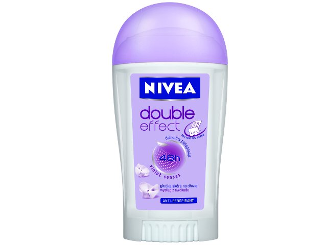 NIVEA DOUBLE EFFECT Sztyft violet senses interakcje ulotka   40 ml