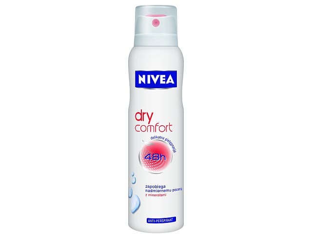 Nivea Dry Comfort Spray interakcje ulotka   150 ml