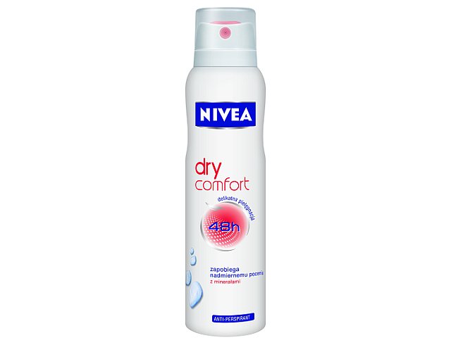 Nivea Dry Comfort Spray interakcje ulotka spray  150 ml