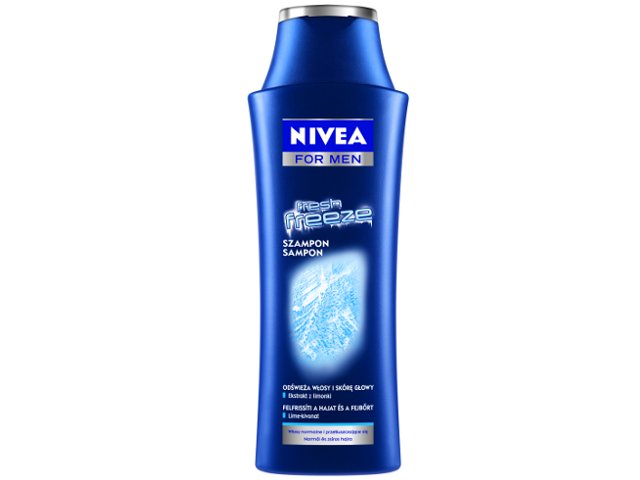 NIVEA FOR MEN FRESH FREEZE Szampon d/wł.normal/przetł. interakcje ulotka szampon - 250 ml