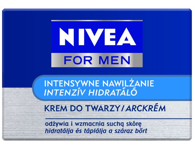 Nivea For Men Krem do twarzy intensywnie nawilżający interakcje ulotka krem - 50 ml