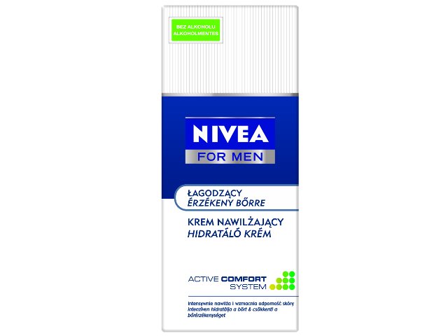 Nivea For Men Krem do twarzy łagodzący interakcje ulotka krem  75 ml